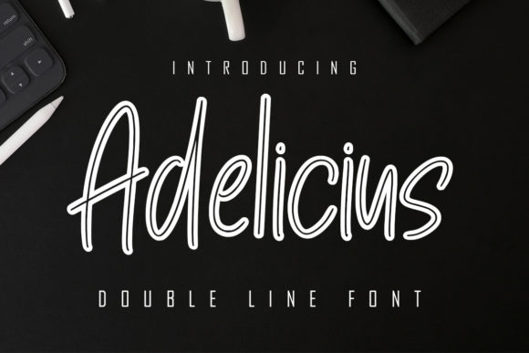 Adelicius: A Display Font That Elevates Your Digital Brand