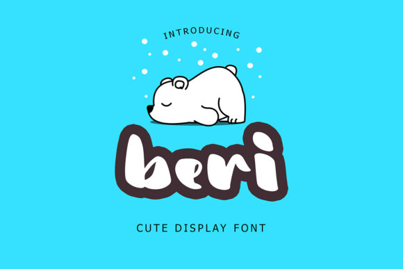 Beri: A Joyful Display Font for Creative Crafters and Designers