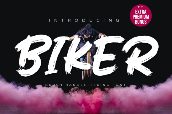 Biker: A Display Font for Editorial Design and Creative Branding