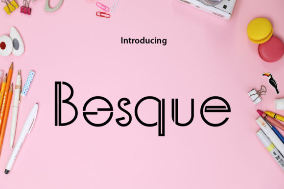 Bosque: A Display Font for Modern Editorial Design
