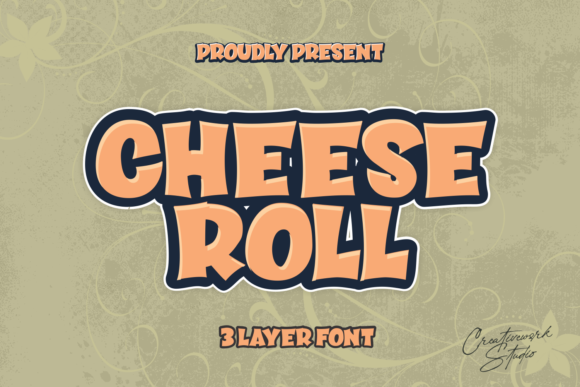 Cheese Roll: A Font That Elevates Your Brand with Warmth and Versatility
