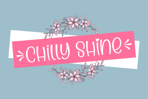 Chilly Shine: A Joyful Display Font for Creative Makers