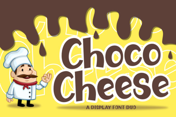 Choco Cheese: A Playful Display Font for Campaign Creativity