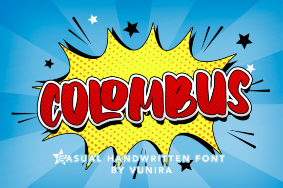 Colombus: A Bold Display Font for Dynamic Web Design