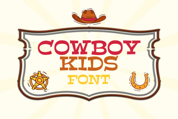 Cowboy Kids: A Western Font for Creative Branding