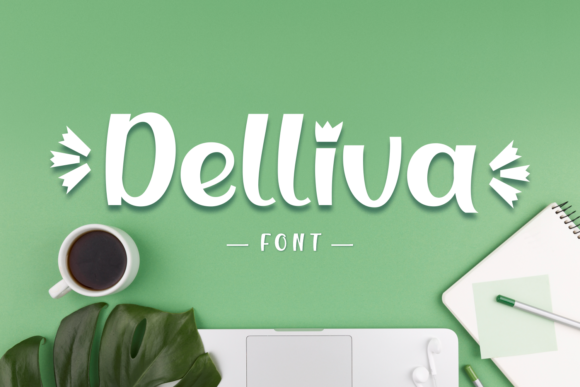 Delliva: A Display Font That Elevates Your Craft Projects