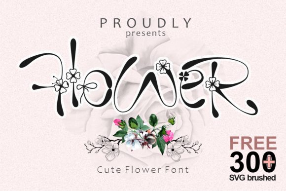 Flower: A Beautiful Font for Branding and Design