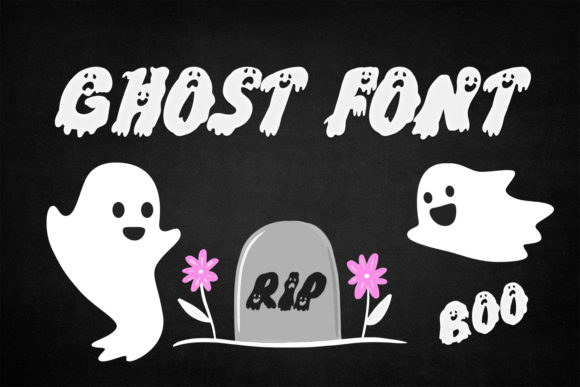 Ghost Font: A Unique Display Font for Creative Design