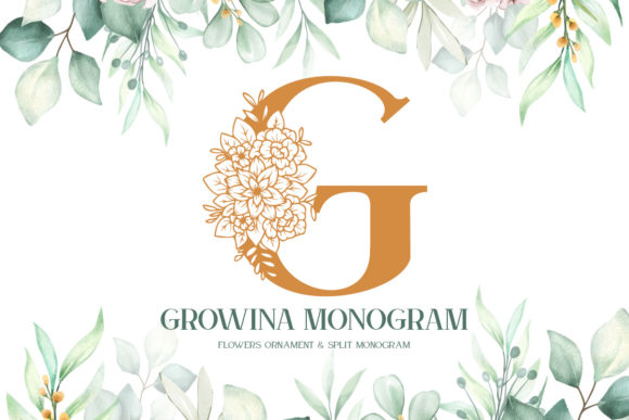 Growina Monogram: The Font That Elevates Your Brand