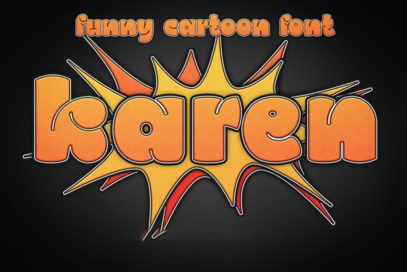 Karen: A Playful Display Font for Creative Branding
