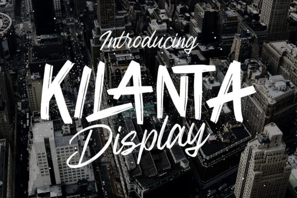 Kilanta: A Bold Display Font for Modern Web Design