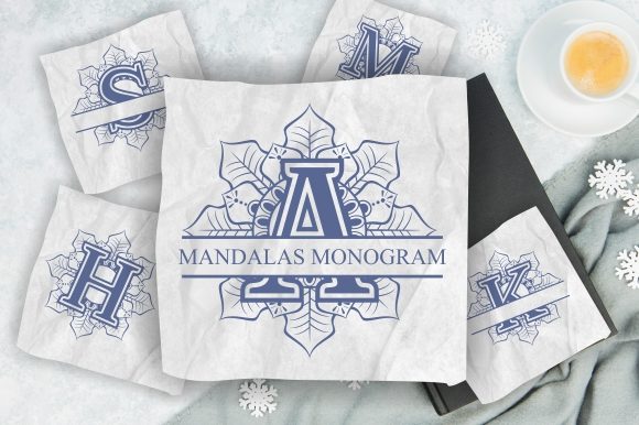 Mandalas Monogram: A Display Font for Bold Campaign Impact