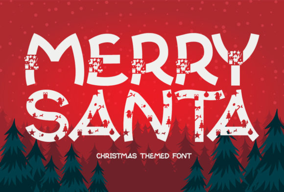 Merry Santa: A Festive Font for Holiday Campaigns