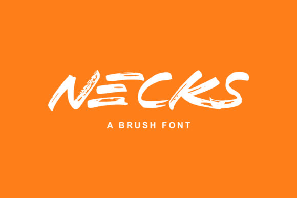 Necks: A Display Font That Adds Character to Campaigns