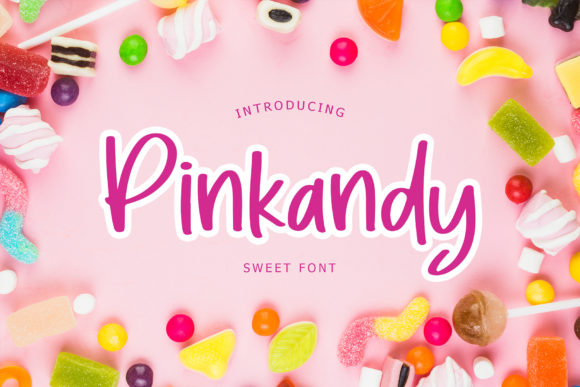 Pinkandy: A Playful Display Font for Dynamic Branding and Digital Campaigns