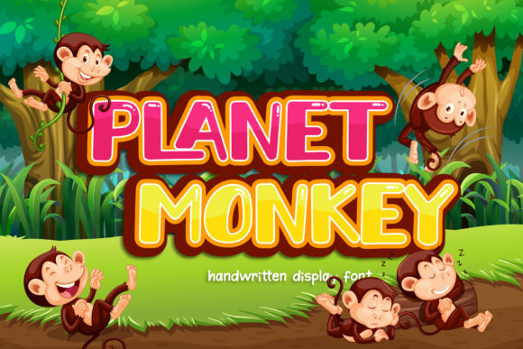 Planet Monkey: A Display Font That Brings Joy to Your Brand