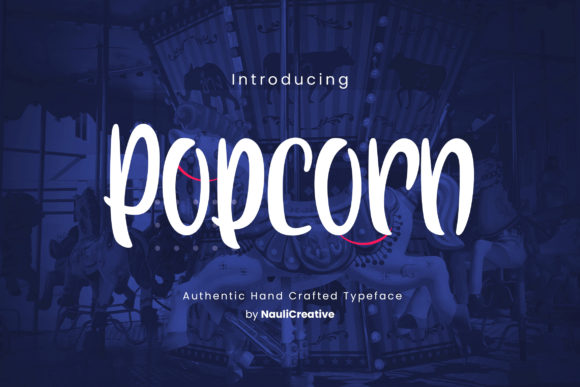 Popcorn: A Versatile Display Font for Creative Crafters