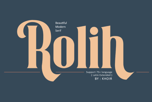 Rolih: A Display Font That Elevates Every Campaign