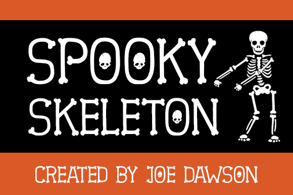 Spooky Skeleton: A Display Font That Elevates Brand Identity