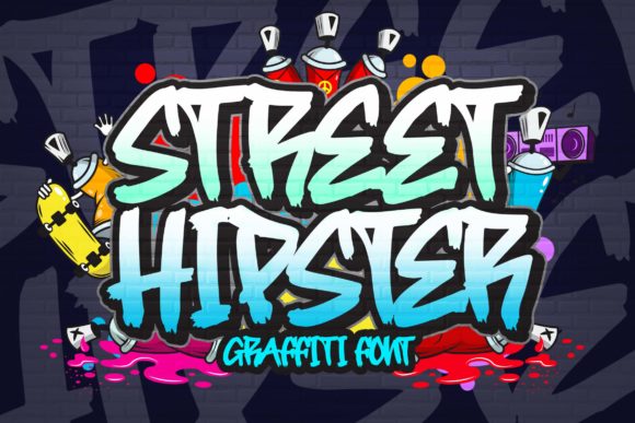 Street Hipster: A Bold Font for Digital Branding and Web Design
