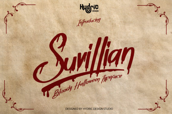 Suvillian: A Dramatic Display Font for Editorial Expression