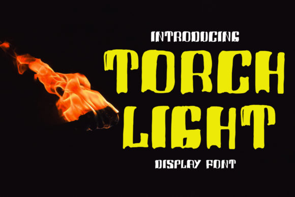 Torch Light: A Quirky Display Font for Creative Crafters