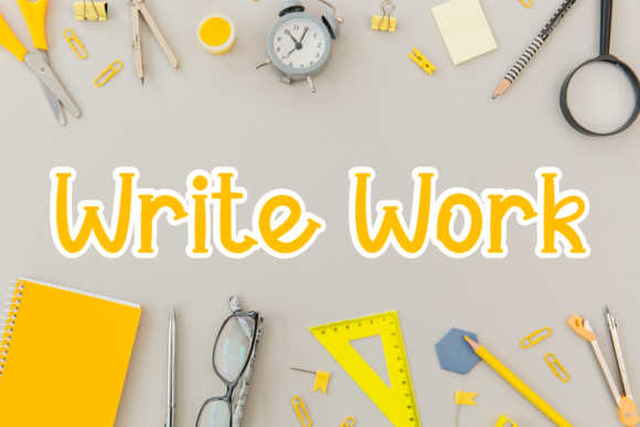 Write Work: The Font That Elevates Your Campaigns